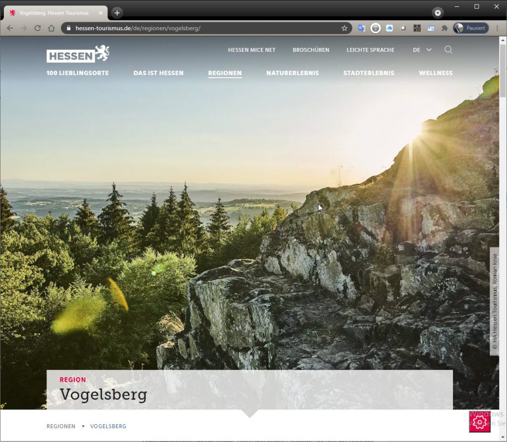 Restart des Tourismus in Hessen: Komm auf den Vogelsberg